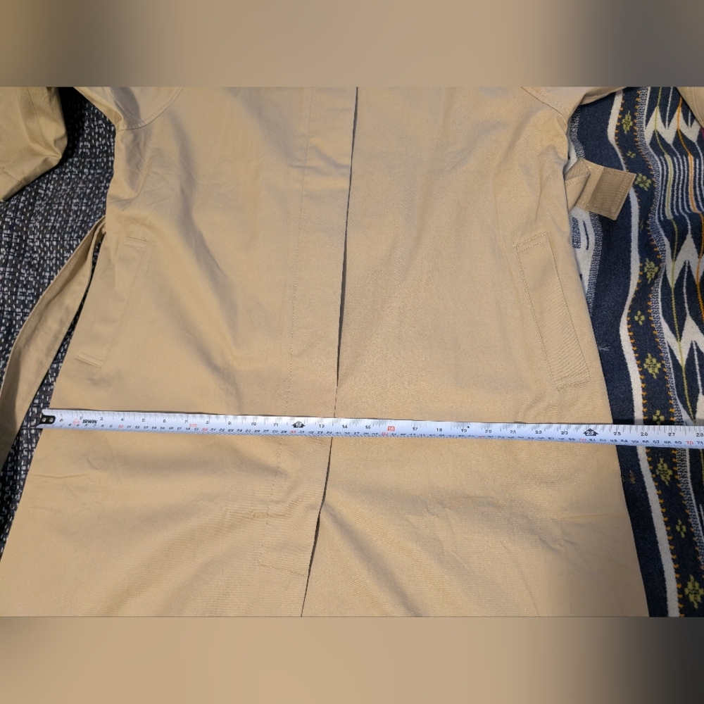 NWT 7115 By Szeki Tan Trench Coat - Picture 10 of 10